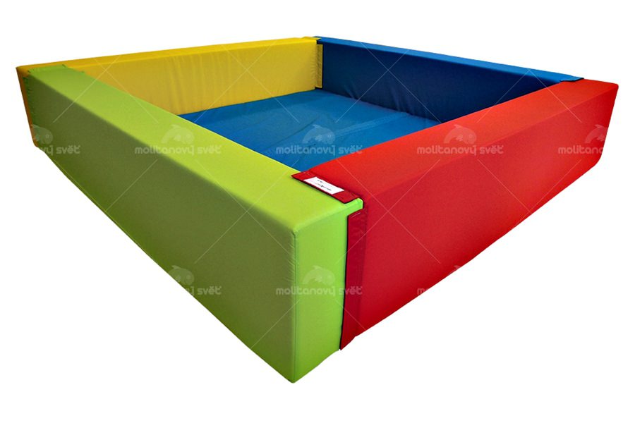 Obrázek: Bazén čtverec čtyřbarevný - PES
