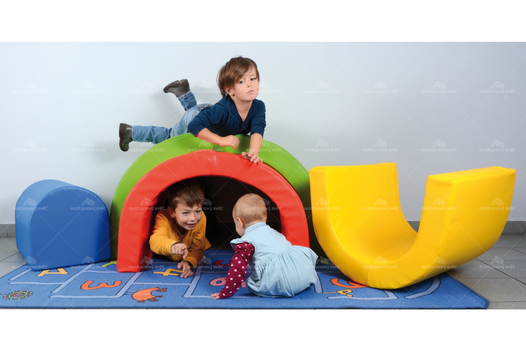 Molitanová stavebnice Duha velká